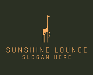 Giraffe Safari Sanctuary logo design