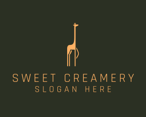 Giraffe Safari Sanctuary logo design