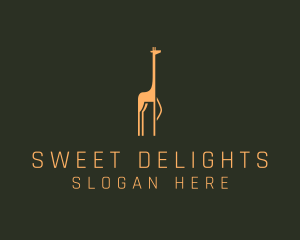 Giraffe Safari Sanctuary logo design