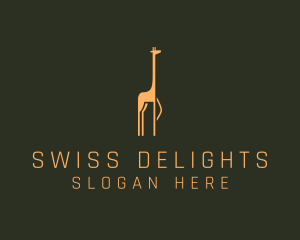 Giraffe Safari Sanctuary logo design