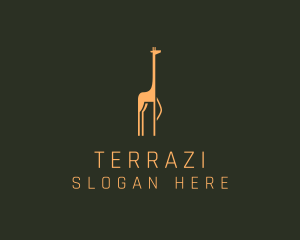 Giraffe Safari Sanctuary logo design