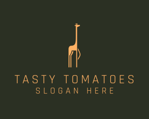 Giraffe Safari Sanctuary logo design