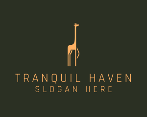 Sanctuary - Giraffe Safari Sanctuary logo design