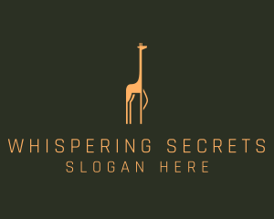 Giraffe Safari Sanctuary logo design