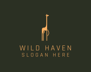 Fauna - Giraffe Safari Sanctuary logo design