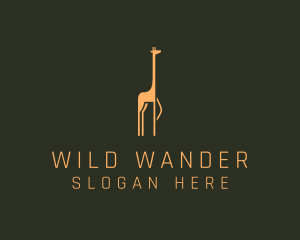 Safari - Giraffe Safari Sanctuary logo design
