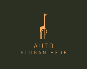 Giraffe Safari Sanctuary logo design