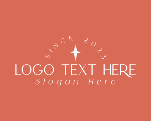 Vlog - Minimalist Star Business logo design