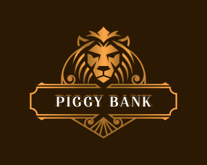 Lion Elegant Shield logo design