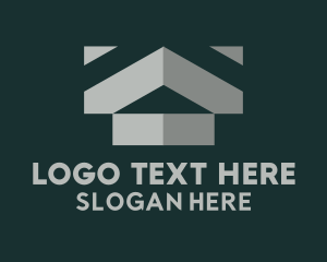 Real Estate Roofing Contractor  Logo