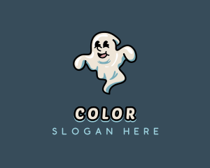 Character - Ghost Spooky Spirit logo design