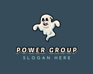 Scary - Ghost Spooky Spirit logo design