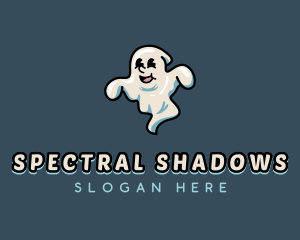 Ghost Spooky Spirit logo design