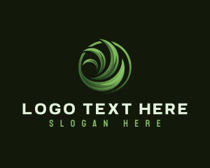 Grass - Organic Nature Leaf logo design