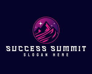 Mountain Summit Trekking logo design