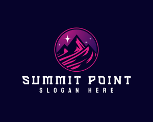 Mountain Summit Trekking logo design