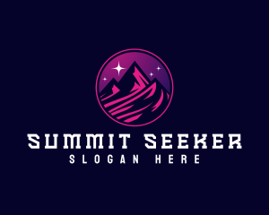 Mountain Summit Trekking logo design