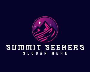 Mountain Summit Trekking logo design