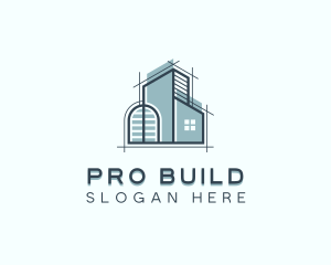 Architectural Building Structure logo design