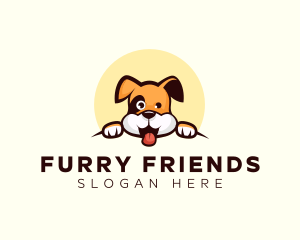 Furry - Pet Dog Veterinary logo design