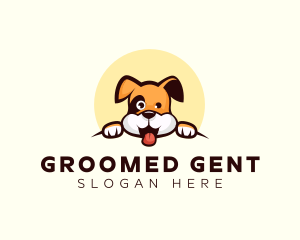 Groom - Pet Dog Veterinary logo design