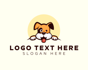 Dog Walker - Pet Dog Veterinary logo design