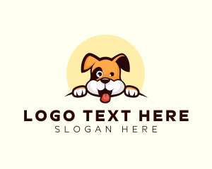 Pet Dog Veterinary Logo