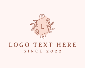 Luxurious - Watercolor Flower Garden logo design