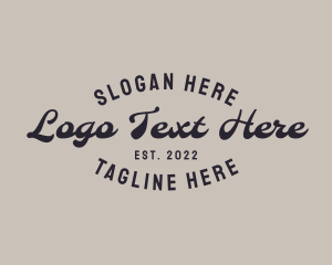 Rouge - Elegant Retro Script Brand logo design