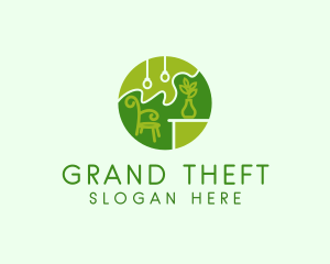 Organic Furniture Shop  Logo