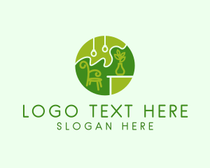 Organic Furniture Shop  Logo