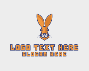 Esports Gamer - Controller Rabbit Esports logo design