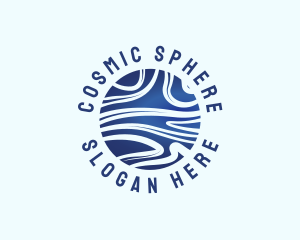 Sphere - Sphere Fluid Wave logo design