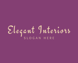 Elegant Feminine Business logo design