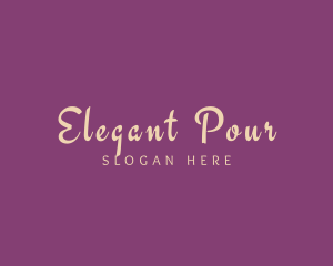 Elegant Feminine Business logo design