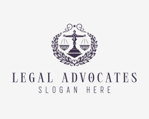 Justice Attorney Law logo design