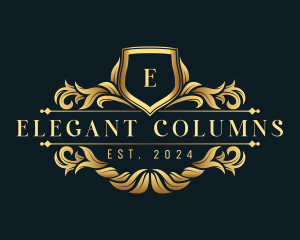 Elegant Crest Boutique logo design