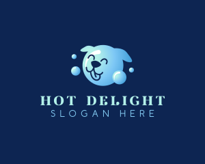 Dog Bubble Bath logo design