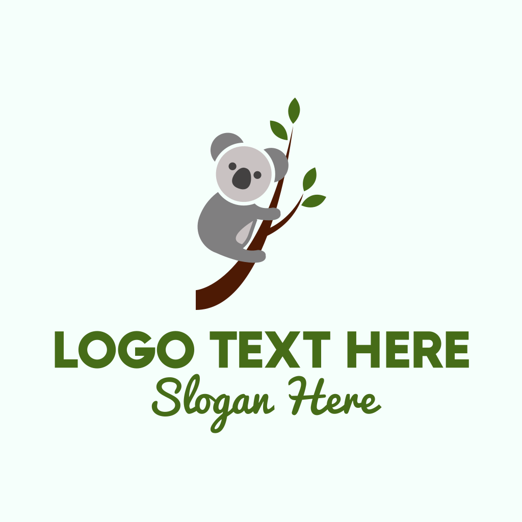 Cute Koala Bear Logo | BrandCrowd Logo Maker