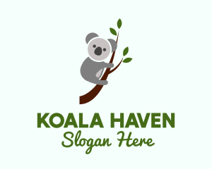 Koala - Cute Koala Bear logo design