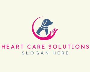 Dog Cat Pet Care logo design