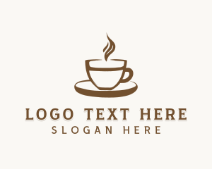 Cup - Espresso Cup Cafe logo design