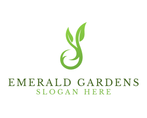 Garden Leaf Wellness  logo design