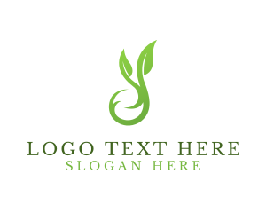 Leaf - Garden Leaf Wellness logo design