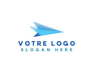Plane Aviation Logistics Logo