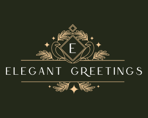 Luxury Premium Finch Banner logo design