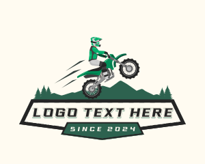 Travel - Dirt Bike Race logo design