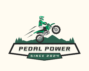 Dirt Bike Race logo design