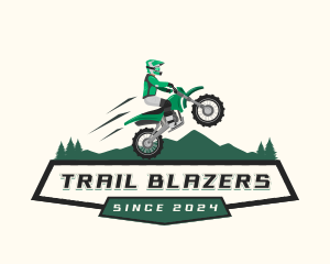 Dirt Bike Race logo design