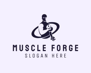 Hypertrophy - Hypertrophy Fitness Coach logo design